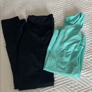 Zyia active tight and top set